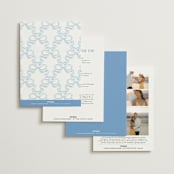 "Royalty" - Wedding Invitations in Capri by Creo Study - Back of Card Options