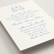"Royalty" - Wedding Invitations in Capri by Creo Study - Detail