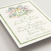 "Tropical Dreams" - Wedding Invitations in Jungle by Petra Kern - Detail
