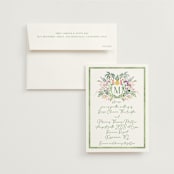 "Tropical Dreams" - Wedding Invitations in Jungle by Petra Kern - Invitation with Envelope