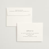 "monogram edit" - Wedding Invitations in Sandstone by Sara Hicks Malone - FREE Recipient Addressing