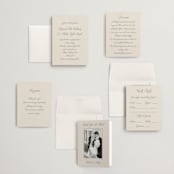 "Let's Say I Do" - Wedding Invitations in Ivory by Petra Kern - Invitation Suite