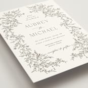 "Cottonwood" - Wedding Invitations in Ravello by Anne Ciotola - Detail
