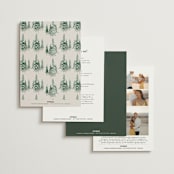 "Miniature Mountainscape" - Wedding Invitations in Summer by Petra Kern - Back of Card Options