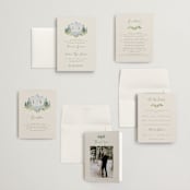 "Miniature Mountainscape" - Wedding Invitations in Summer by Petra Kern - Invitation Suite