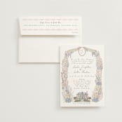 "Charlotte" - Wedding Invitations in Petal by Jenna Holcomb - Invitation with Envelope