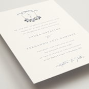 "Be With You" - Wedding Invitations in French by Design Lotus - Detail