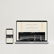 "Bocce" - Wedding Invitations in Melon by Megan Davis - FREE Wedding Website