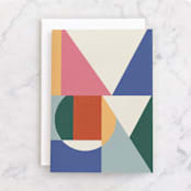 "Mom, my piece of art" - Single Greeting Cards in Multi by Pati Cascino - Front