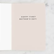 "Cooler Than Ever" - Single Greeting Cards in Blush by Kimberly Morgan - Interior