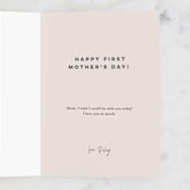 "Cooler Than Ever" - Single Greeting Cards in Blush by Kimberly Morgan - Customizable Interior Example