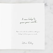 "Guac Your World" - Single Greeting Cards in Avocado by Chelsea And Marbles Paper - Customizable Interior Example