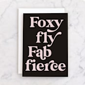 "So Fresh" - Single Greeting Cards in Carnation by Kristen Marie - Front