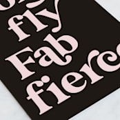 "So Fresh" - Single Greeting Cards in Carnation by Kristen Marie - Close-Up