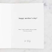 "Social Media Post" - Single Greeting Cards in Marigold by Maria Alou - Customizable Interior Example