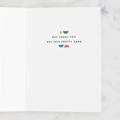 "Every Day" - Single Greeting Cards in Colorful by Maria Alou - Interior