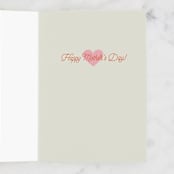 "Retro Mom" - Single Greeting Cards in Terracotta by Everett Paper Goods - Interior
