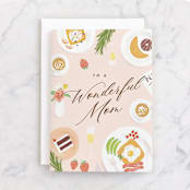 "soufflè" - Single Greeting Cards in Rose by chocomocacino - Front