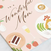 "soufflè" - Single Greeting Cards in Rose by chocomocacino - Close-Up