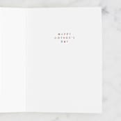 "#1 Mom ribbon" - Single Greeting Cards in Midnight by Alethea and Ruth - Interior