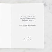 "Deserve a crown" - Single Greeting Cards in Salmon by Alethea and Ruth - Customizable Interior Example
