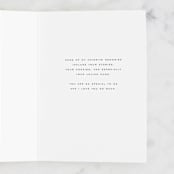 "Grandmother's Love" - Single Greeting Cards in Blush by Nicoletta Savod - Interior