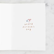 "Love balloon" - Single Greeting Cards in Cotton Candy by Cindy Chu - Interior