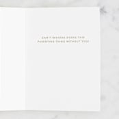 "To my wonderful wife" - Single Greeting Cards in Azalea by Creo Study - Interior