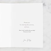 "Weather Any Storm Together" - Single Greeting Cards in Ocean by Mansi Verma - Customizable Interior Example