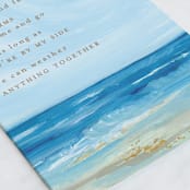 "Weather Any Storm Together" - Single Greeting Cards in Ocean by Mansi Verma - Close-Up