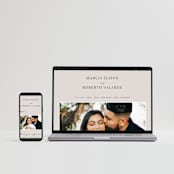 "Overjoyed" - Wedding Invitations in Almond by Jill Means - FREE Wedding Website