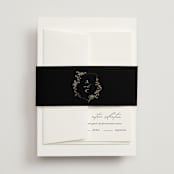 "Storybook" - Wedding Invitations in Ink by Jennifer Postorino - Assembled with Belly Band
