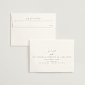 "Soft Arch" - Wedding Invitations in Sage by Erica Krystek - FREE Recipient Addressing