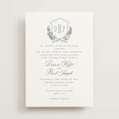 "Lavender" - Wedding Invitations in Tuscany by Claudia Orengo - Front