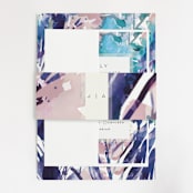 "Blissful Blooms" - Wedding Invitations in Celestial by Grace Kreinbrink - Assembled
