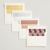 "Emyn" - Wedding Invitations in Burgundy by Itsy Belle Studio - Envelope Liner Options
