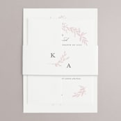 "Gathered" - Wedding Invitations in Blossom by Kimberly FitzSimons - Assembled