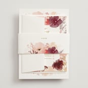"autumn fest" - Wedding Invitations in Autumn by Phrosné Barwood - Assembled with Belly Band