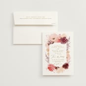 "autumn fest" - Wedding Invitations in Autumn by Phrosné Barwood - Invitation with Envelope