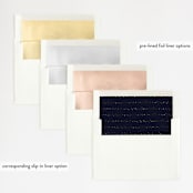 "Magical Day" - Wedding Invitations in Navy by katrina gem - Envelope Liner Options