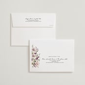 "iliya" - Wedding Invitations in Bordeaux by Itsy Belle Studio - FREE Recipient Addressing