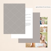 "calisson" - Wedding Invitations in Mist by chocomocacino - Back of Card