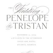 "calisson" - Wedding Invitations in Mist by chocomocacino - Close-Up