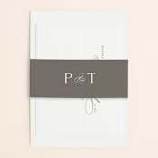 "calisson" - Wedding Invitations in Mist by chocomocacino - Assembled