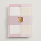 "Amor" - Wedding Invitations in Caliente by Owl and Toad - Assembled with Vellum Wrap and Wax Seal