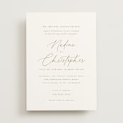 "spiku" - Wedding Invitations in Pearl by chocomocacino - Front