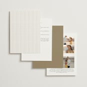 "spiku" - Wedding Invitations in Pearl by chocomocacino - Back of Card Options