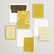 "Sophia" - Wedding Invitations in Sunshine by Ani Somi - Invitation Suite