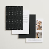 "schiacciata" - Wedding Invitations in Black Dahlia by chocomocacino - Back of Card Options