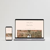 "Classic Lux" - Wedding Invitations in Blush by Stacey Day - FREE Wedding Website